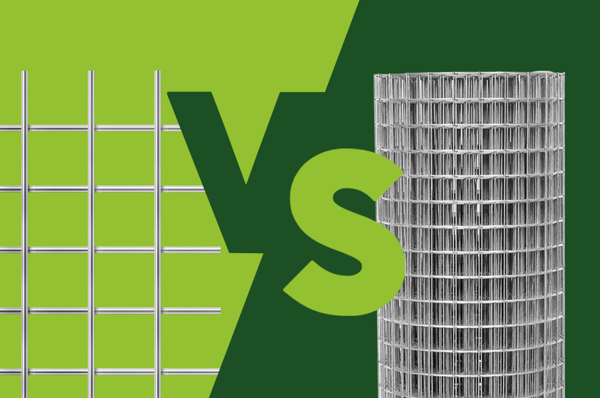 tela soldada em painel e tela soldada em rolo