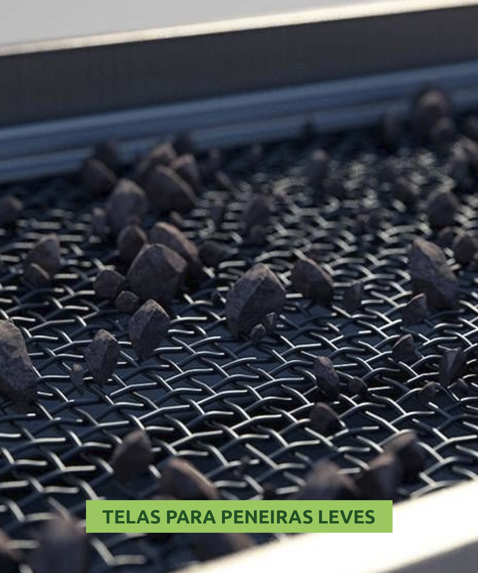 telas para peneiras de mineração