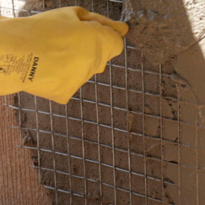 Telas metálicas para construção civil