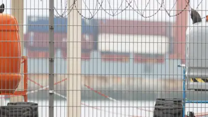 Tela soldada para indústria