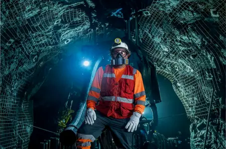 Telas metálicas para mineração