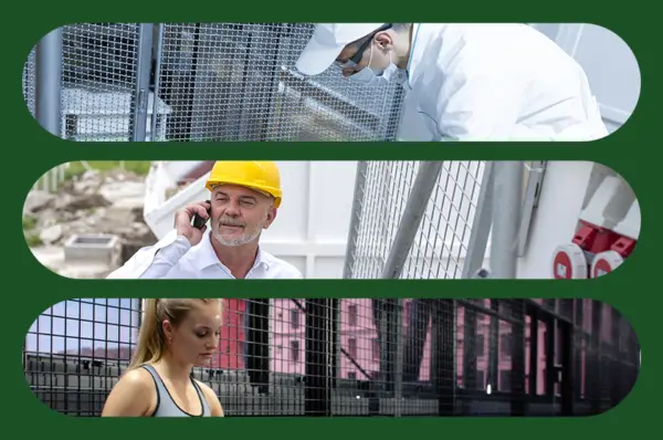 Controle de qualidade na produção Teciam telas metálicas de qualidade